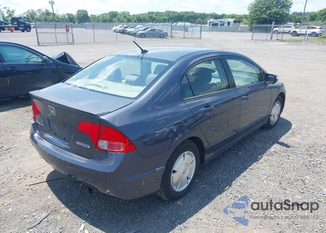 2006 Honda Civic Hybrid z USA, uszkodzony, nr VIN JHMFA36296S021877
